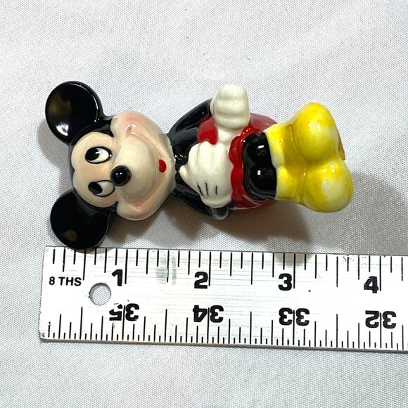 Vintage Walt Disney Mickey Mouse 3" Porcelain Figure by The Good Company Korea - Picture 6 of 6